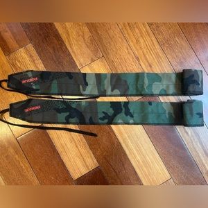 Rogue wrist wraps. Camo. 35” length. 2.875” wide.